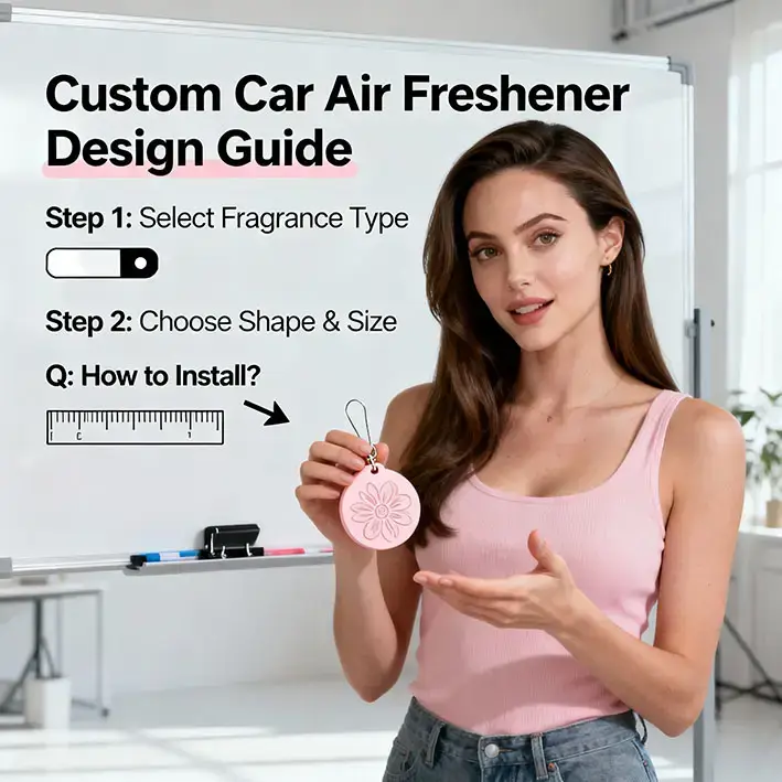 Sentorette customized car air freshener with tailored fragrances, ideal for companies and individuals - complete guide to customization, production and packaging﻿