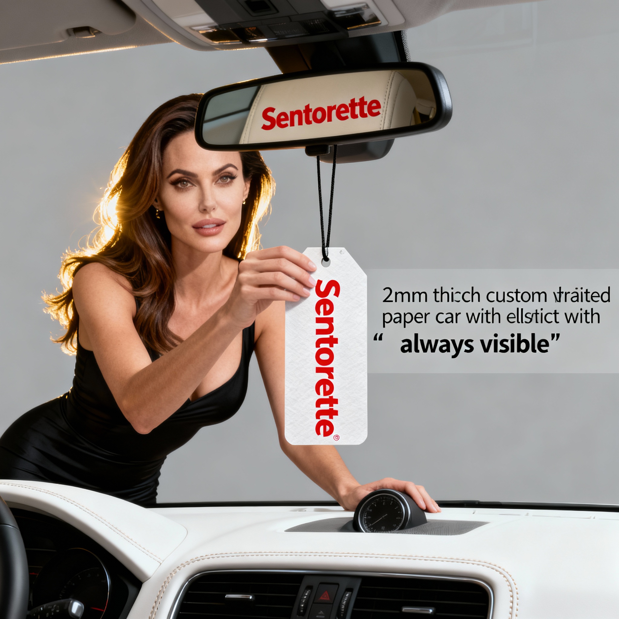 Sentorette: Logo vždy viditelné